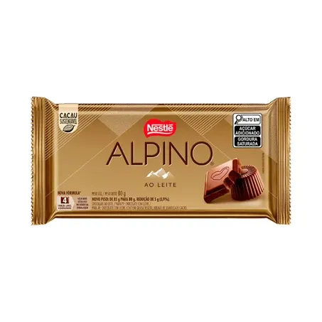 Chocolate alpino nestle 80g