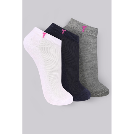 Kir Meia Trifil Invisível 3 Pares Feminino