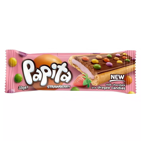 Bisc Papita 33g Morango