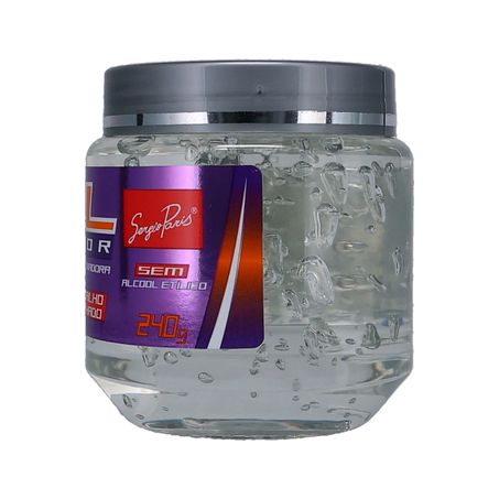 Gel fixador sergio paris brilho m.forte 240g 360-1