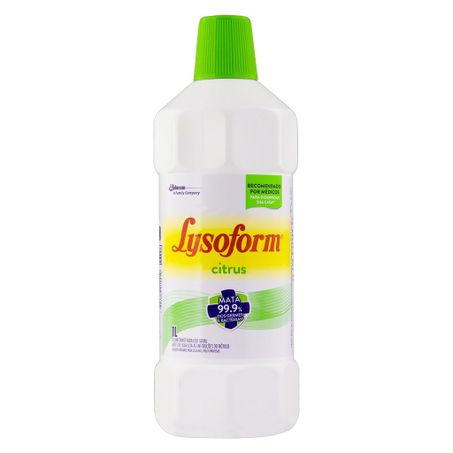 Desinfetante uso geral citrus lysoform