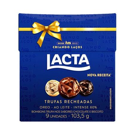Trufa Recheada Lacta Sortidas 103.5G
