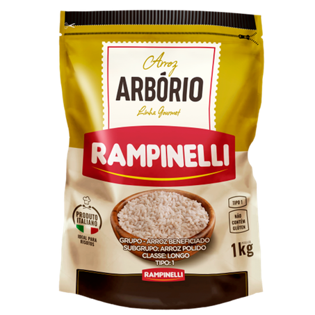Arroz Arbório Rampinelli 1kg