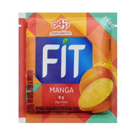 Refresco em Pó Fit Manga 8G
