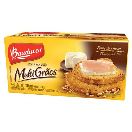 Torrada bauducco 142g mult
