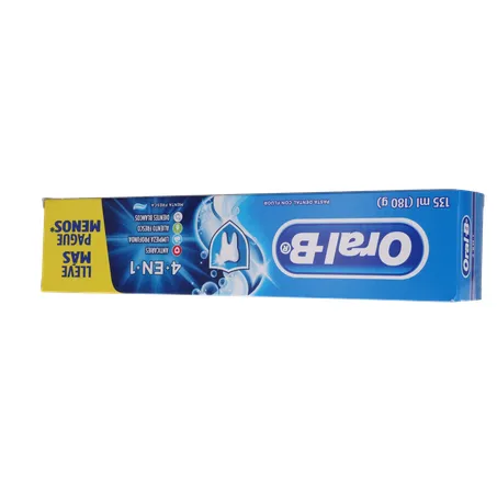 Creme dental oral-b 4 em 1 leve mais pague menos 180g 360-21