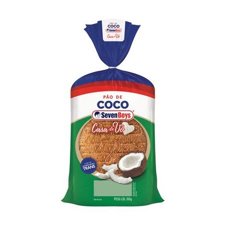 PAO COCO S/FAT SEVEN BOYS 350G