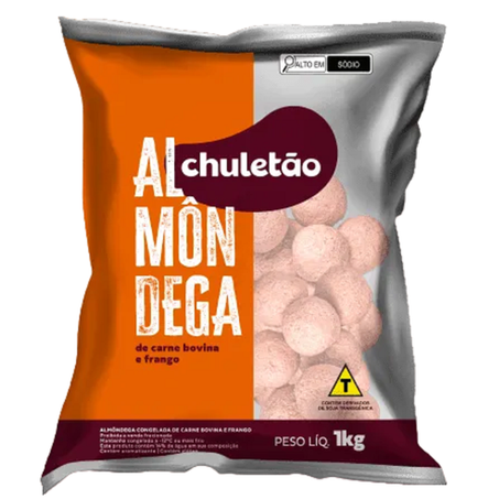 ALMÔNDEGAS CHULETÃO MISTA CONGELADA 1KG