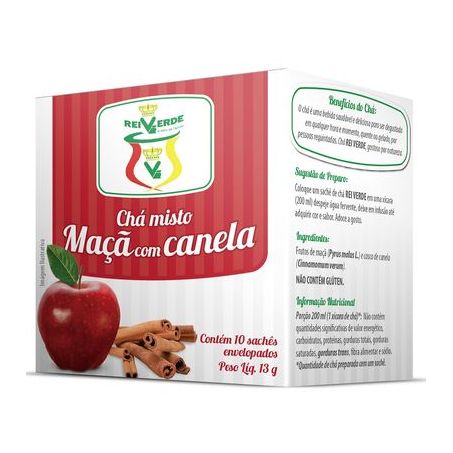 Cha rei verde maca c canela 10sc