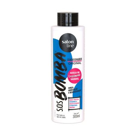 CONDIC SOS BOMB SALON LINE 300ML BRILHO 3D