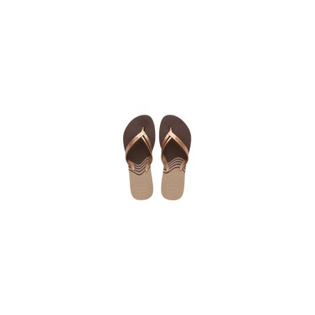 Sandália Havaianas Elegance Print Café 35/36