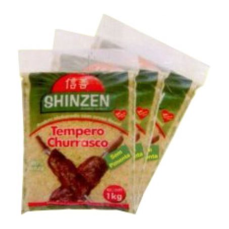 Tempero churrasco completo sem pimenta shinzen 1kg