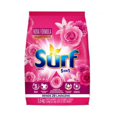 SABAO PO SURF SANIT 1,6KG ROSA FLOR LIS