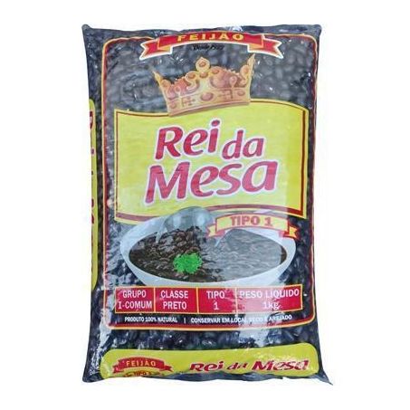 FEIJAO REI DA MESA 1KG PRETO 