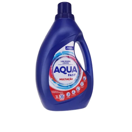 LAVA ROUPA LÍQUIDO AQUAFAST MULTIAÇÃO 3L 360-34