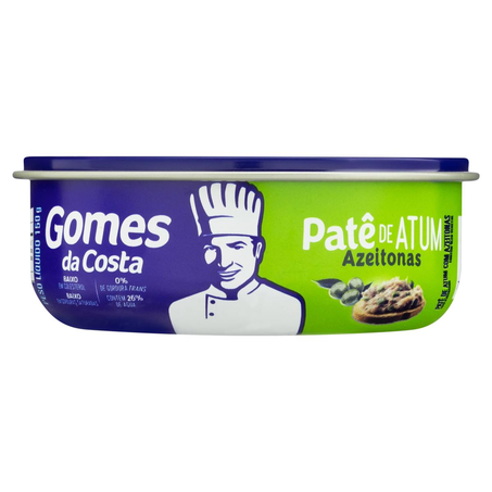 Patê de Atum Gomes da Costa 150g - Com Azeitonas