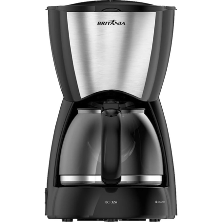Cafeteira Britânia BCF32A 127V - Preta - 30 Cafés