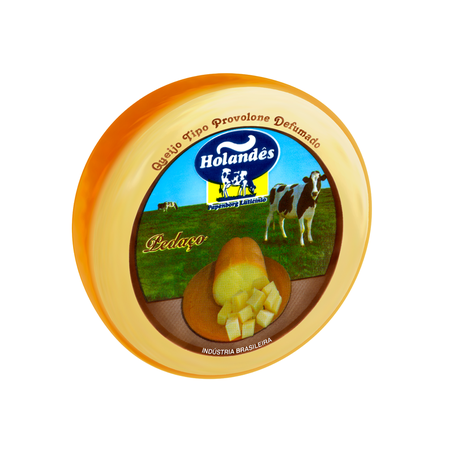QUEIJO PROVOLONE DEFUMADO HOLANDÊS PEDAÇO