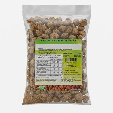 PROTEINA TEXTURIZADA DE SOJA MEDIA ESCURA 250G