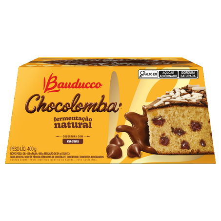 Colomba Gotas de Chocolate Bauducco 400g