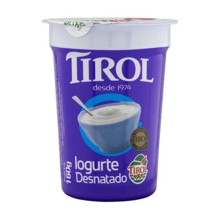 Iogurte Tirol 160g Pot Desnatado