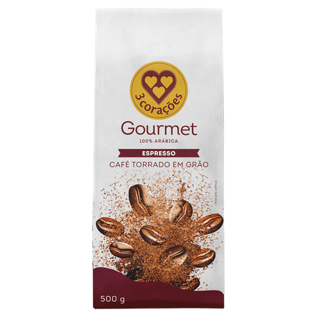 CAFE 3 CORACOES GOURMET ESPRESSO 500G