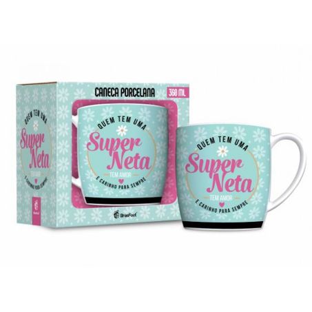 BRASFOOT CANECA PORC URBAN 300 ML NETA 11818      