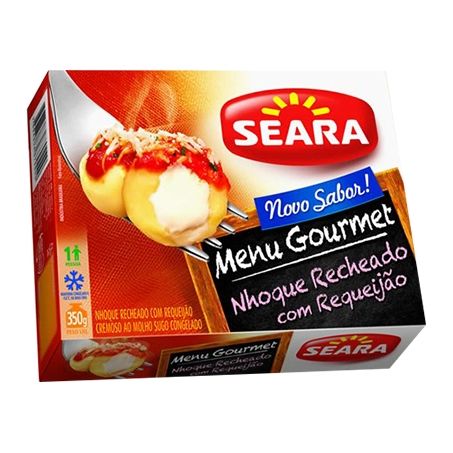 Nhoque seara 350g c/requeijao