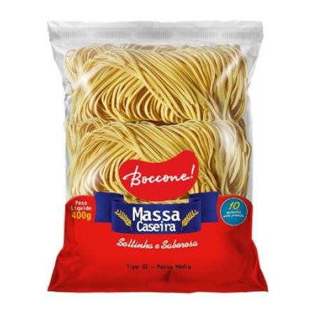 MASSA BOCCONE 400G CASEIRA T2