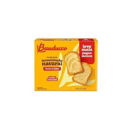 Torrada bauducco tradicional pack 284g