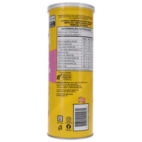 SALGADINHO BATATA PRINGLES GOSTINHO BRAZUCA GALINHA CAIPIRA LATA 100G 360-10