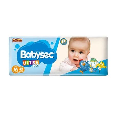 Fralda desc.babysec m 28un