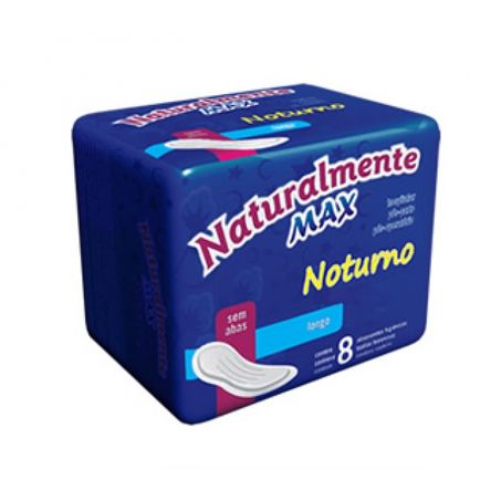 ABSORVENTE NATURALMENTE MAX S/ABAS C/08           