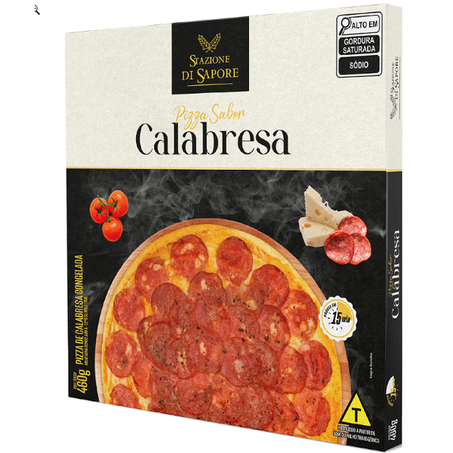 PIZZA DI SAPORE CALABRESA 460G