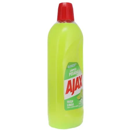 Limpador de Uso Geral Ajax Fresh Limão Limpeza Pesada Frasco 1lt 360-31