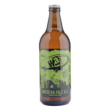 Cerveja Way Beer American Pale Ale Garrafa 600ml 
 