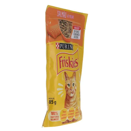 Sachê Friskies Salmão Ao Molho 85G 360-30