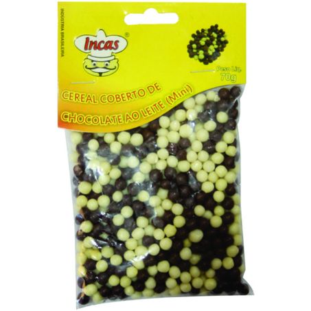 Confeito cereal ao leite incas 70g