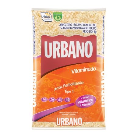 ARROZ URBANO 1KG PARBOILIZADO VITAMINADO