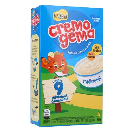 Mingau Tradicional Maizena Cremogema Caixa 180gr 360-34