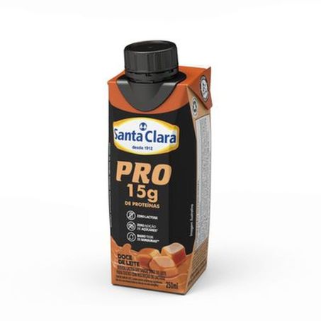 Whey Pro Santa Clara Zero lactose Sabor Café Com Caramelo 250ml