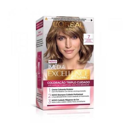 TINTURA IMEDIA EXCELLENCE LOURO NATURAL.7.0