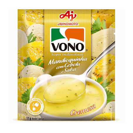 Sopa vono mandioquinha cebola e salsa 18g