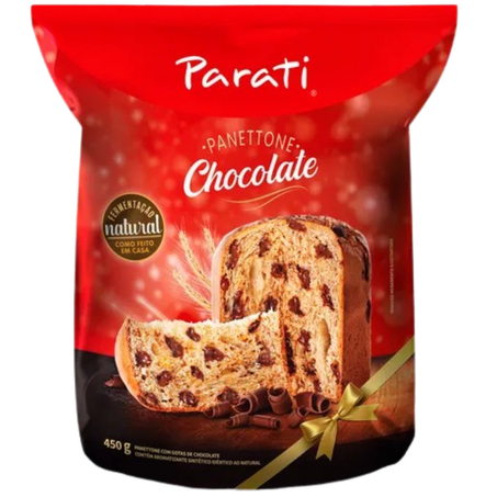 Panettone parati 400g chocolate pacote