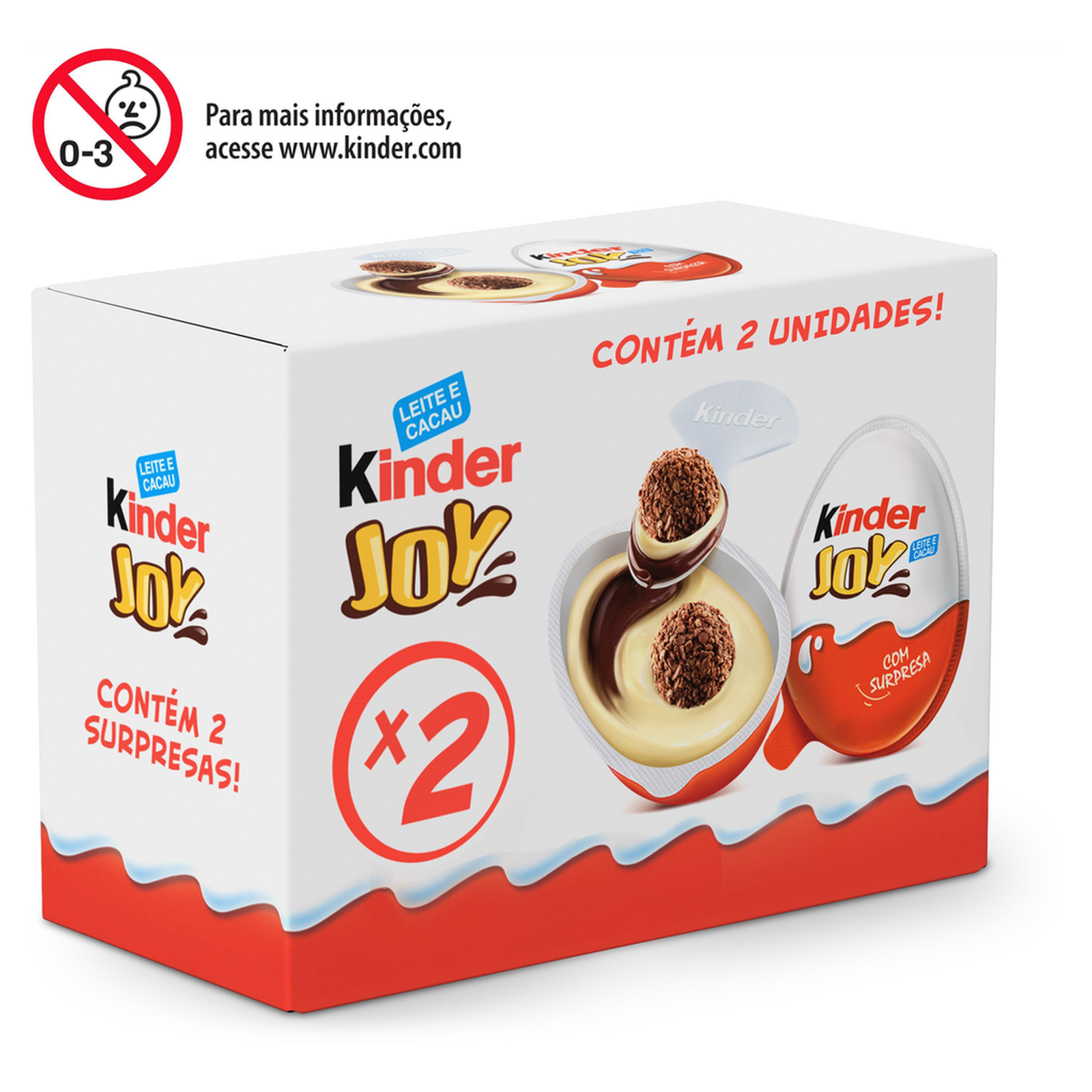 Kinder joy 2 unis 40g