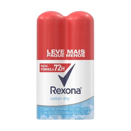 Desod rexona aero cotton c2 150ml promo