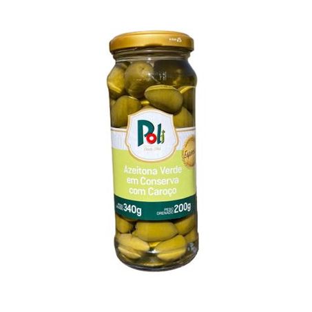 Azeitonas Poli 200g Vd C/Caroco