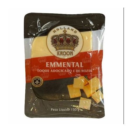 QUEIJO NACON HOL KROON EMMENTAL FRAC 150G