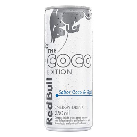 Energético Coco e Açaí Red Bull Lata 250ml The Coco Edition	
