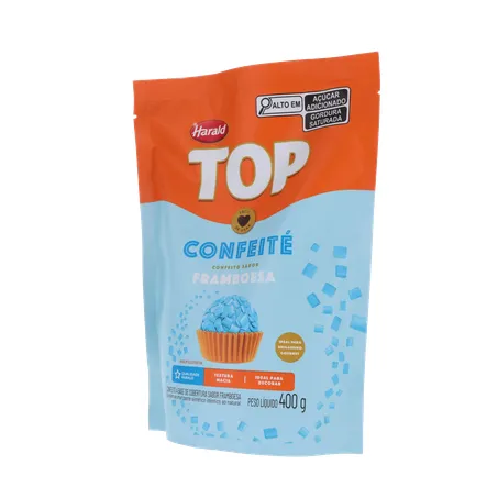 Confeite harald top framboesa 400g 360-2